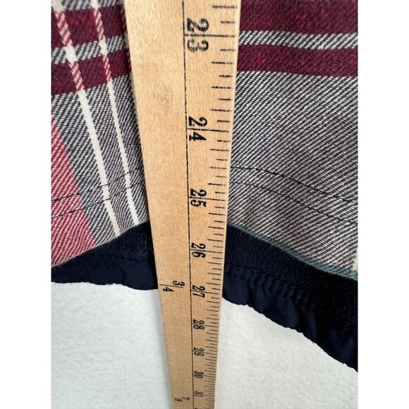 Orvis fleece lined plaid shacket preppy 90s sz XL - Picture 5 of 8